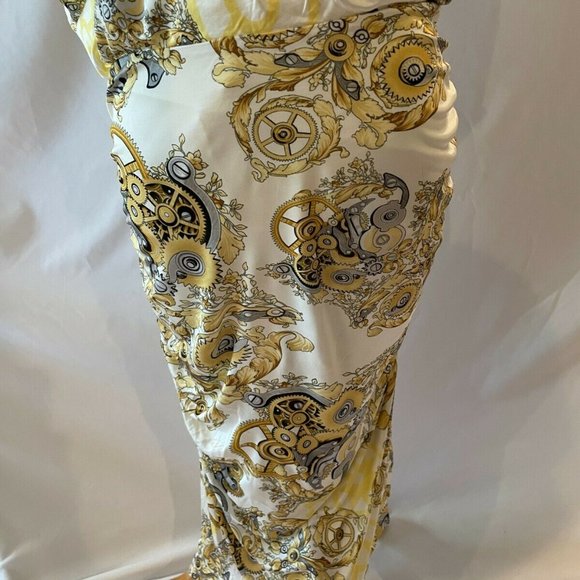 Versace Collection Womens Abito Donna Jersey Dress Size 46 US 10 NWT Vintage - Picture 4 of 11